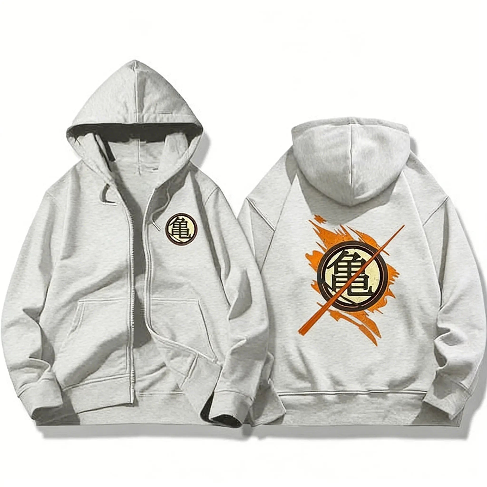 Dragon Ball Anime Men Women Hooded Zip Up Jacket Streetwear Casual Top Cosplay Spring Autumn Harajuku Fashion Graphic Print Coat
