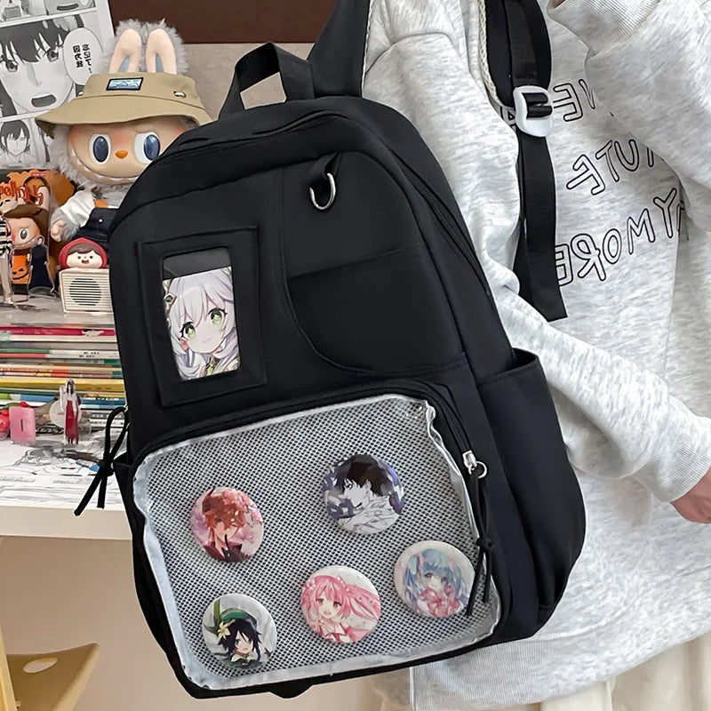 College Style Fashionable Backpack for Students Large Capacity Backpack for Women Highvalue Outdoor Backpack