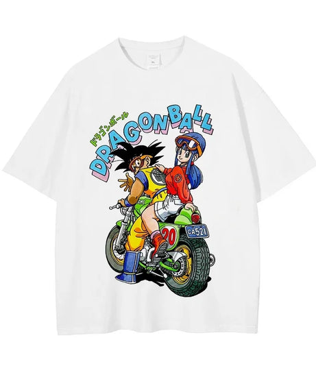 Dragon Ball Z Streetwear T-Shirt – Anime Graphic Cotton Tee