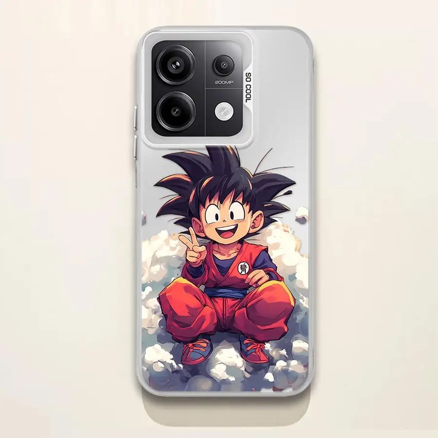Cute Son-Gokus Case for Xiaomi Redmi 12C A3x 14C A4 13C A1 A3 A2 Plus 13 12 Shell