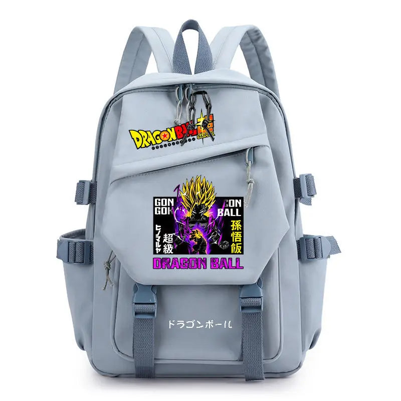 Dragon Ball animation peripheral creative cool personality Goku backpack student large capacity school bag school