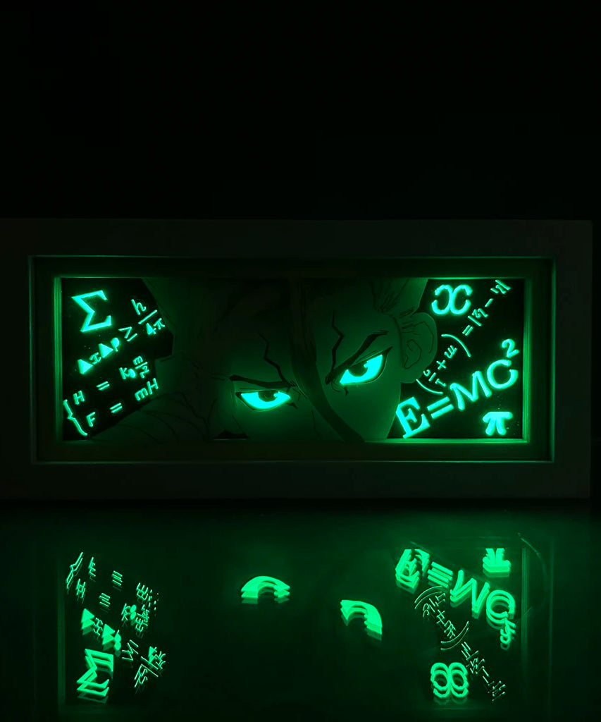 Dr Stone Anime LED Light Box