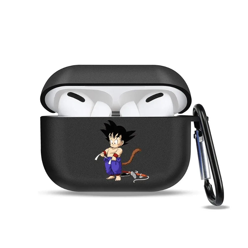 Creative Dragon Ball Sun Wukong AirPods Pro2 Protective Case Anime 2/3 Generation Bluetooth Decoration Earphone Case