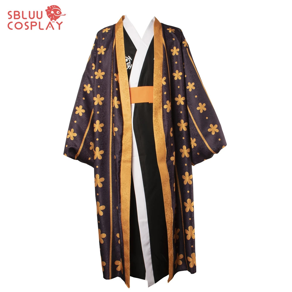 SBluuCosplay Anime Wano Country Law Kimono Cosplay Costume