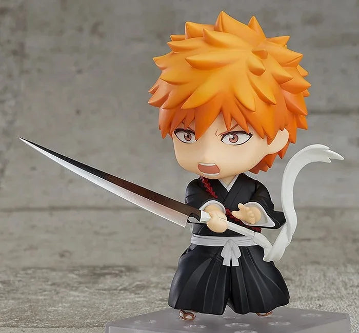 10cm BLEACH 991 Kurosaki Ichigo Action figure toys doll Christmas gift with box