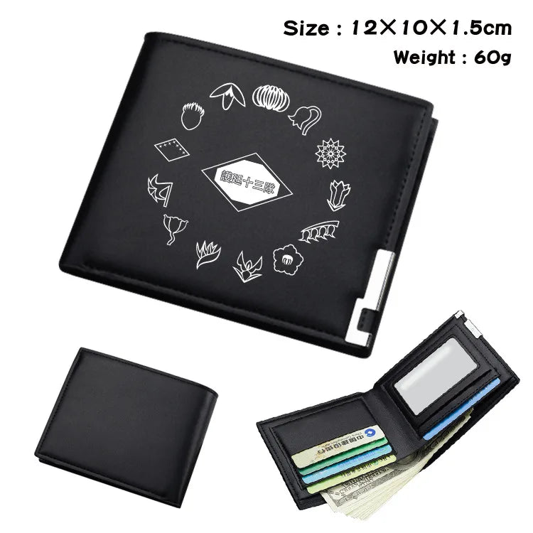 BLEACH Animation Derivative Purse Fold Short Wallet Portable Coin Purse