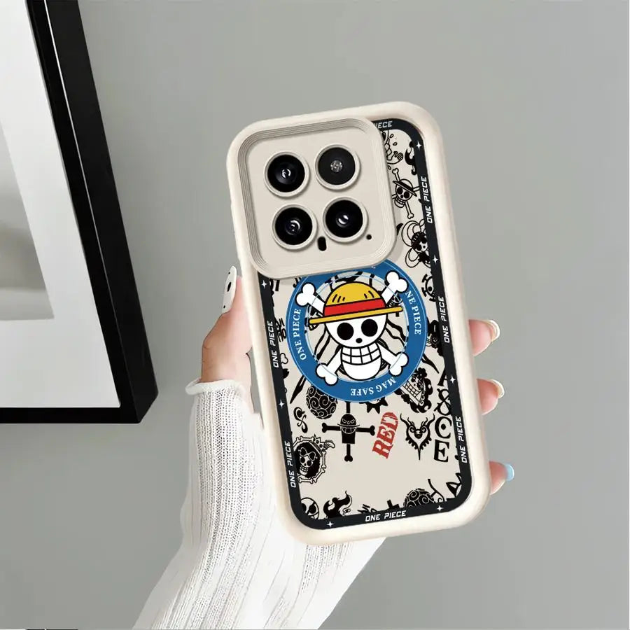 Case for Xiaomi Poco F8 C51 X3 Pro C61 C50 X3 NFC Phone Cover O-neS P-ieceS LuffyS Logo