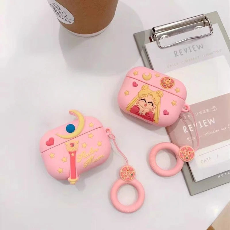 Girl Warrior AirPods 3 Earphone Case Apple Pro Third Generation AirPods S1/2nd Generation Bluetooth Earphone Case