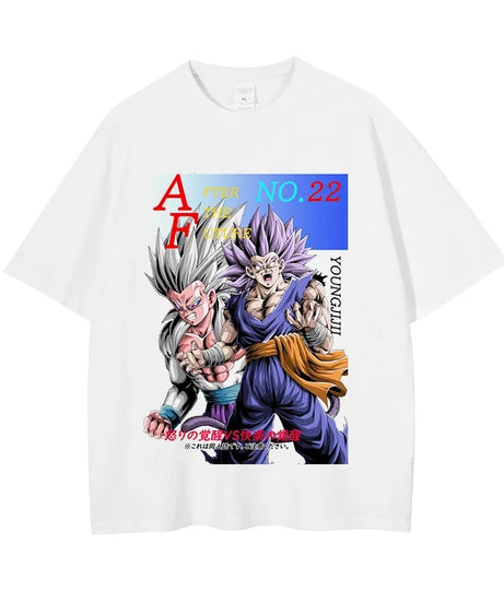 Dragon Ball Z Streetwear T-Shirt – Anime Graphic Cotton Tee