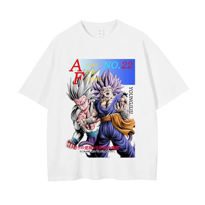 Dragon Ball Z Streetwear T-Shirt – Anime Graphic Cotton Tee