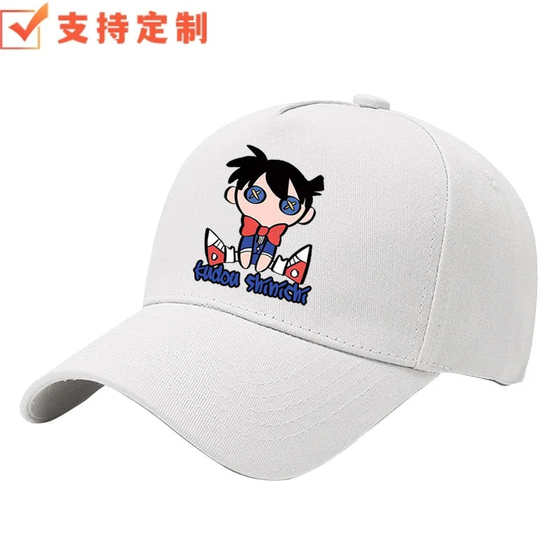 Detective Conan anime Kid the Phantom Thief sunshade baseball cap for men, outdoor casual duckbill hat, holiday gift.