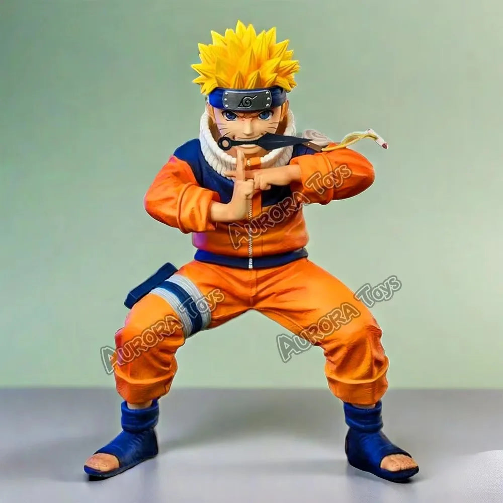 5.9in/15cm Anime Uzumaki Naruto Figure Kage Bunshin no Jutsu PVC PVC Action Figures Collection Model