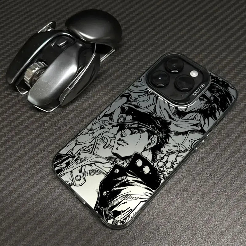 JoJos Bizarre Adventure Art Coque For Apple iPhone 16e 16 14 15 13 11 Pro Max Case 15 Plus 12 13 Mini 16e Shockproof Phone Cover