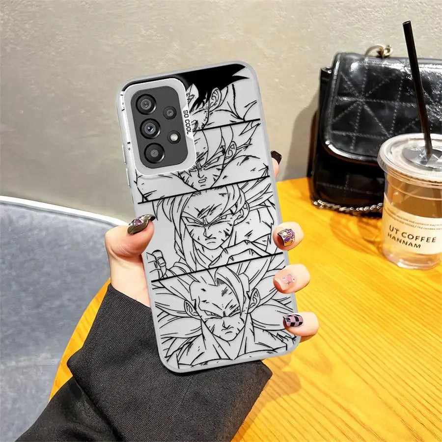 Soft Shell Phone Case For Samsung For Galaxy A24 A15 A16 A34 A32 A25 A17 A23 A14 A13 A12 Dragon Cool Ball