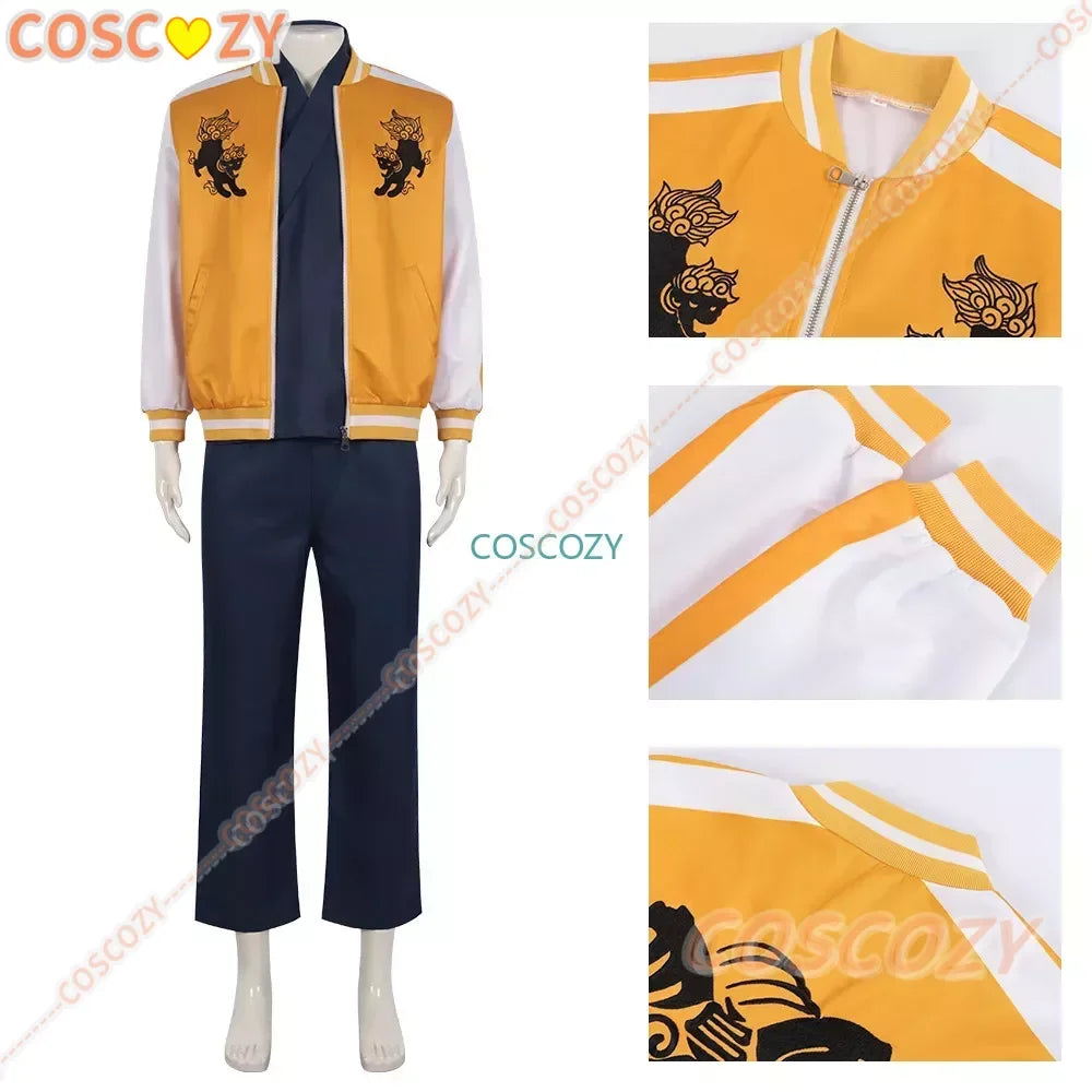 Wind Breaker Jo Togame Cosplay Set - Costume, Wig, Uniform, Glasses
