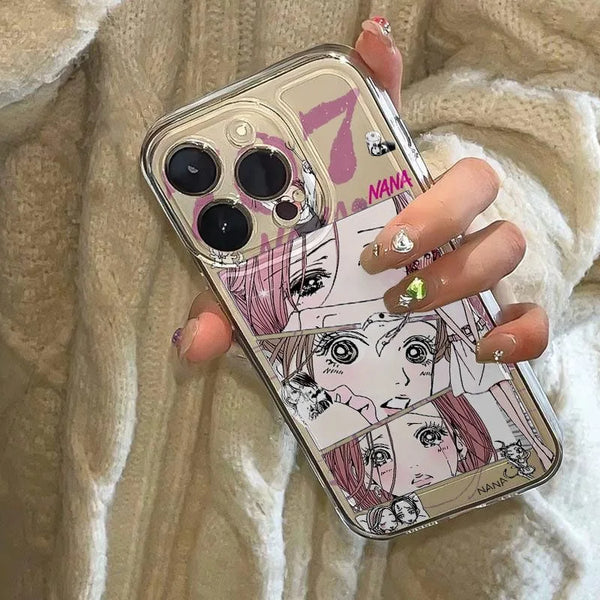 Nana Osaki Clear Case for iPhone (16/15/14/13/12/11 & Pro Max)