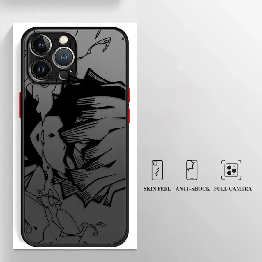 Case for iPhone 8 7 SE 16 XS 14 11 13 Mini 15 Pro MAX XR 11 Plus 12 Soft Cover 12Pro 14Pro 16 Plus Demon Slayer Kimetsu No Yaiba