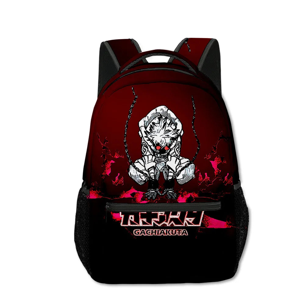 Trendy Popular Novelty Gachiakuta student Bookbag Notebook Backpacks 3D Print Oxford Waterproof Boys/Girls Travel Backpacks