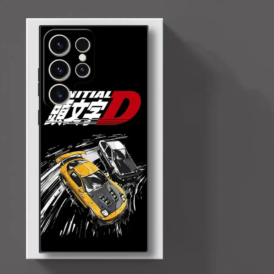 Anime Initial D Cool Phone Case for Samsung Galaxy S10 S9 Note 9 8 S8 Plus S10e Note 20 Ultra Note 10 Plus Silicon Cover
