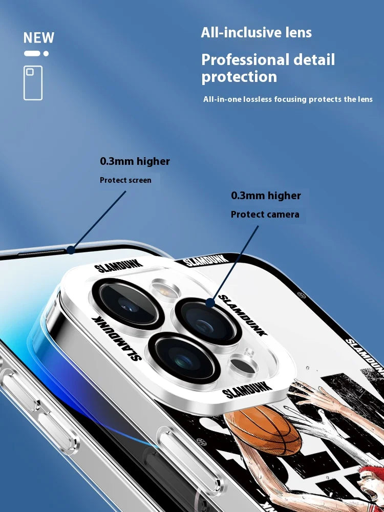 Anime Cool Slam Dunk Case For Samsung Galaxy A54 A34 A24 A14 A13 A53 A33 A73 A23 A05 A05S A72 A52 A52S A32 A22 A12 A51 A71 Etui