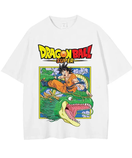 Dragon Ball Z Streetwear T-Shirt – Anime Graphic Cotton Tee