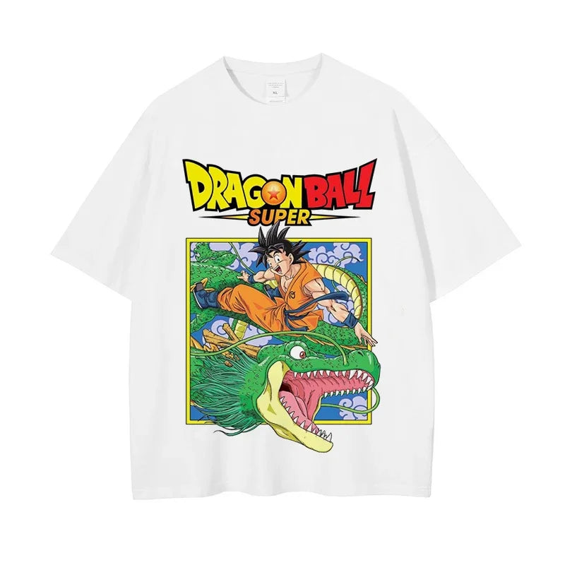 Dragon Ball Z Streetwear T-Shirt – Anime Graphic Cotton Tee