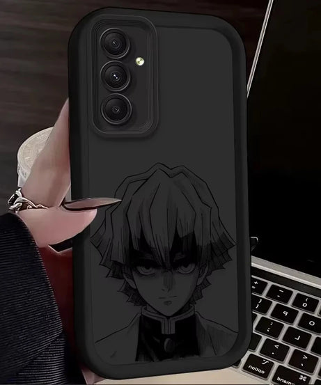 Anime A-Agatsuma Z-Zenitsu Phone Case For Samsung Galaxy A14 A15 5G S21 S22 S23 S24 S25 5G FE Plus Ultra A25 A35 A52 A53 A54 A55
