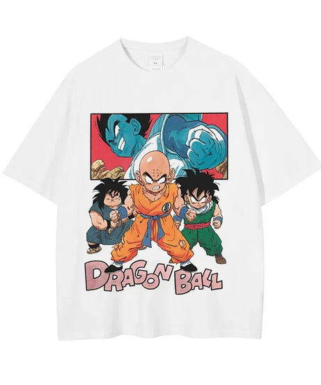 Dragon Ball Z Streetwear T-Shirt – Anime Graphic Cotton Tee