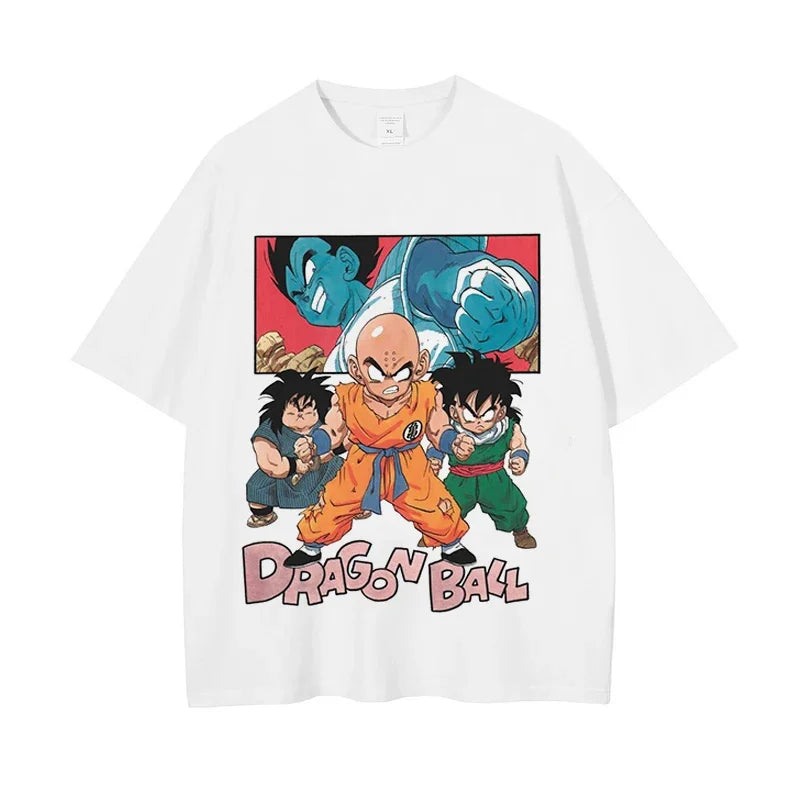 Dragon Ball Z Streetwear T-Shirt – Anime Graphic Cotton Tee