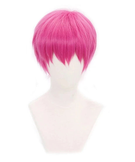 Saiki Kusuo Cosplay Set - Wig, Kostum, dan Aksesoris