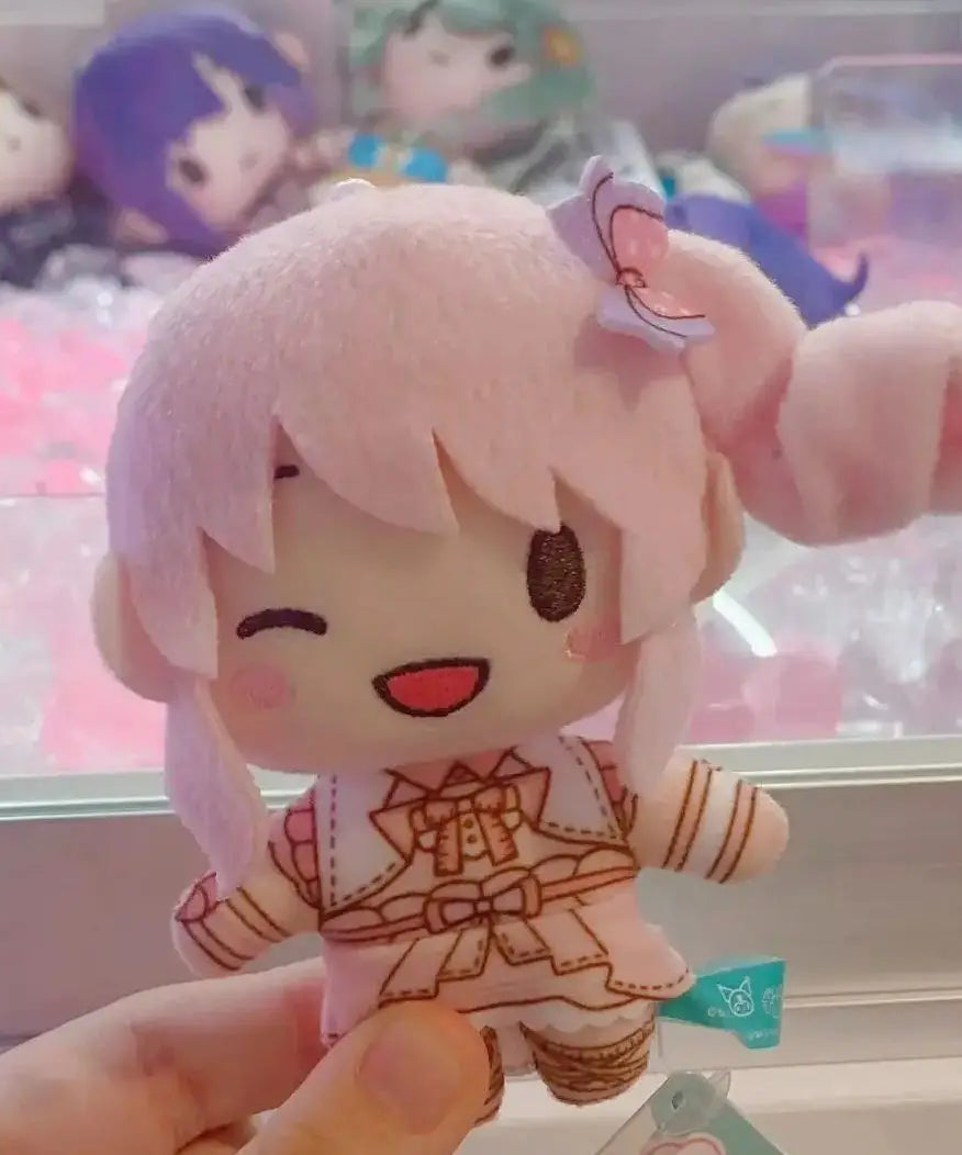 10cm Pjsk Plush Doll Toys Project Sekai Akiyama Mizuki Stuffed Plushies Keychain Yoisaki Kanade Pendant Backpack Bag Decor