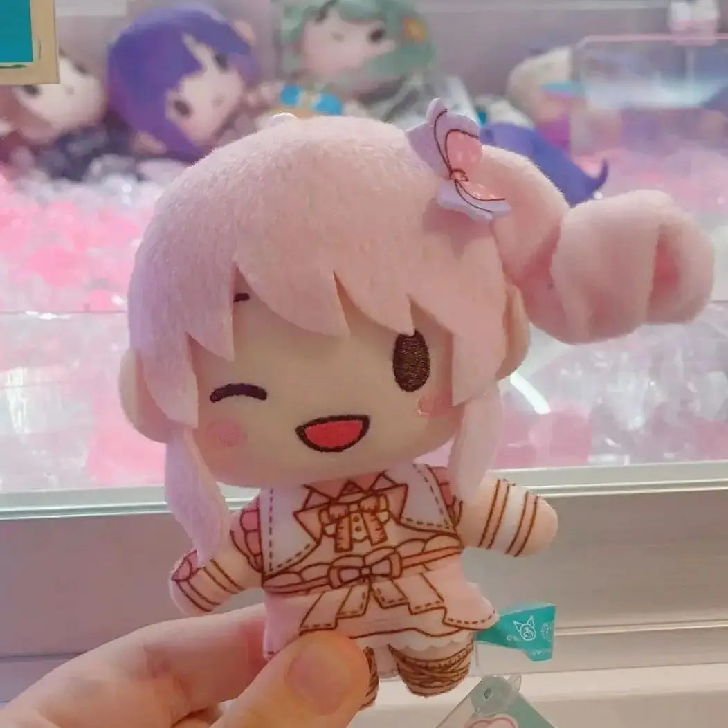 10cm Pjsk Plush Doll Toys Project Sekai Akiyama Mizuki Stuffed Plushies Keychain Yoisaki Kanade Pendant Backpack Bag Decor