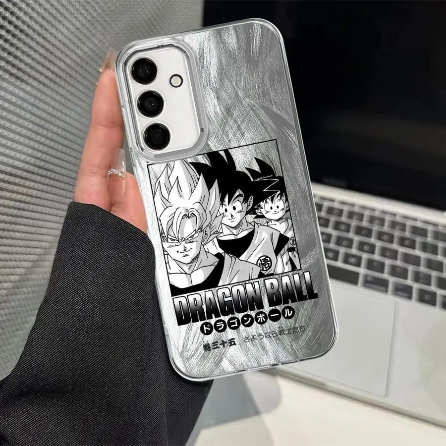 Phone Case for Samsung Galaxy A26 A15 A16 A13 A14 A33 A34 A21s A51 A52 A35 A36 A55 A23 A24 Soft Cover Anime Dragon Ball