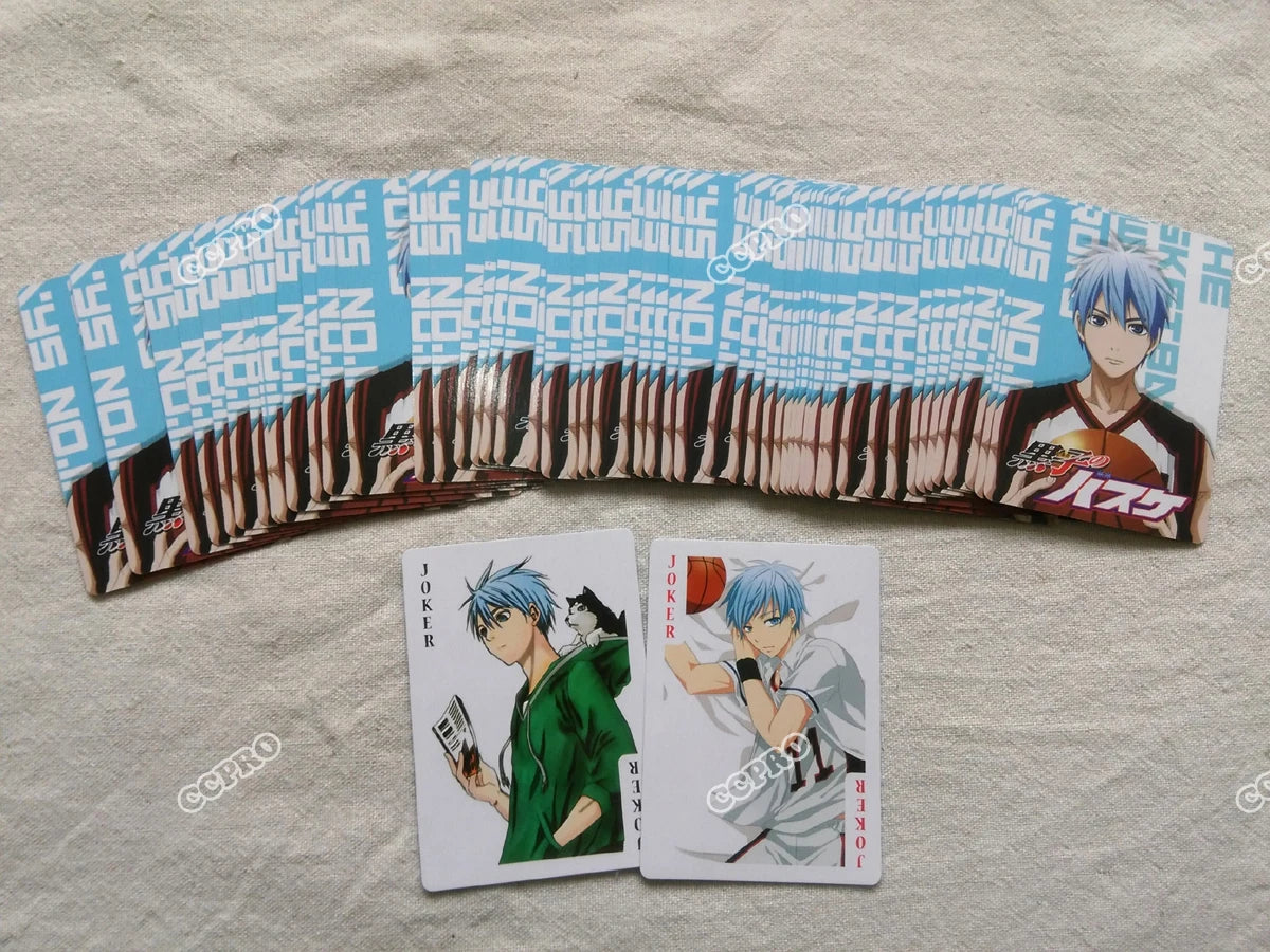 Anime Kuroko's Basketball Poker Cards Kuroko Tetsuya anime Accessories