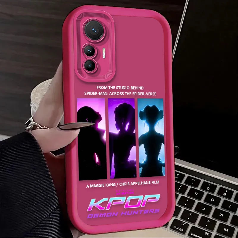 D-demon H-Hunters K-Kpop Case For Xiaomi Poco X7 X6 X5 X3 NFC F7 F6 F5 F3 M7 M6 Pro 4G 5G Mi 12 11 Lite NE 5G 12T 11T 14T Pro