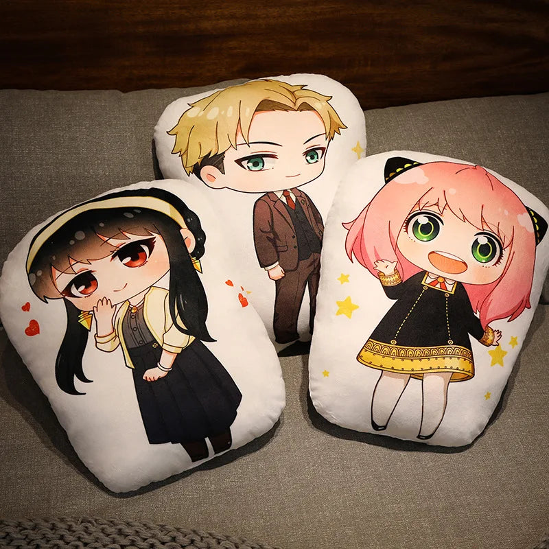 Hot Sales SPY×FAMILY  Anime Pillow Doll Kawaii Anya Yor Loid 30cm Toy Children Pillow Backpack Pendant Accessories