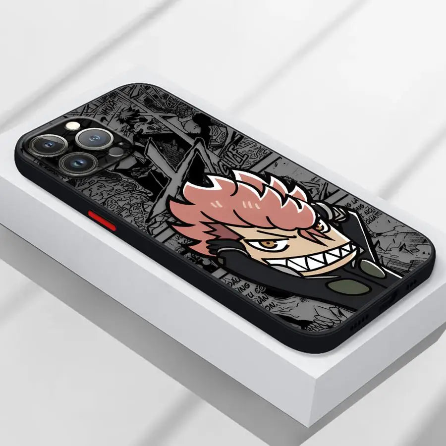 Kaiju No. 8 Anime Phone Case – Soft Cover for iPhone 7–16 Pro Max & SE