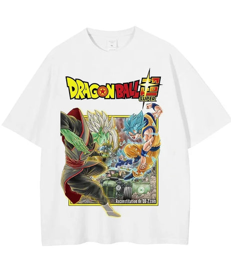 Dragon Ball Z Streetwear T-Shirt – Anime Graphic Cotton Tee