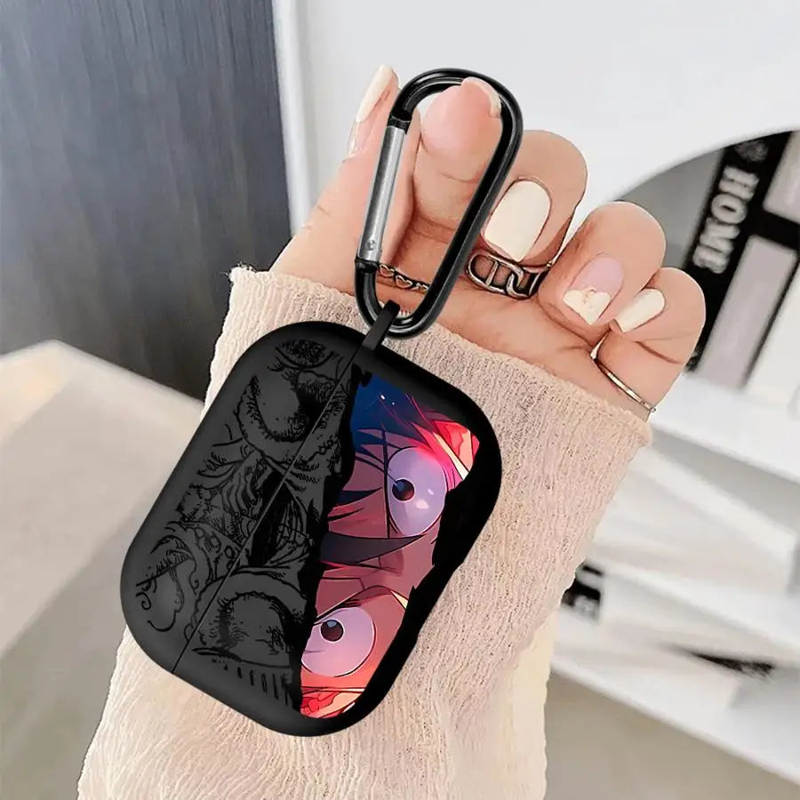 Case For Airpods Pro2 Pro 3 4 1 2 Pro3 Earphone Cases Cover Anime OneS P-ieceS