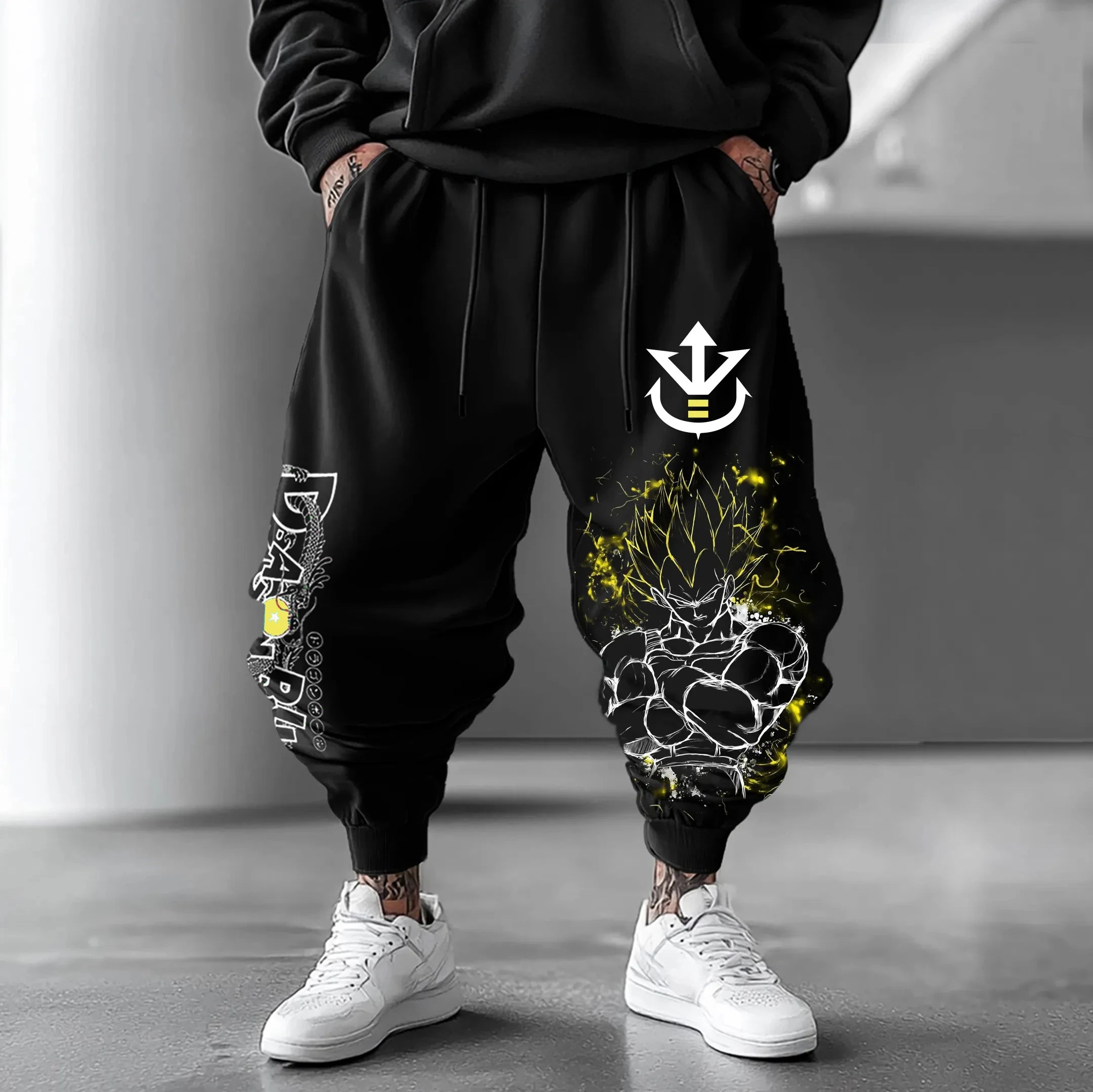 Dragon Ball Beerus Anime Men's Jogger Pants Streetwear Printed Sweatpants Casual Hip Hop Fitness Trousers Spring Autumn