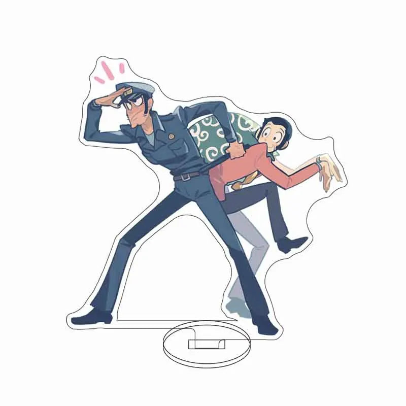 Lupin III Rupan Sansei Acrylic Stand Model Plate Decoration Originality Desk Figure Display Fan Gift Prime New Products Classic