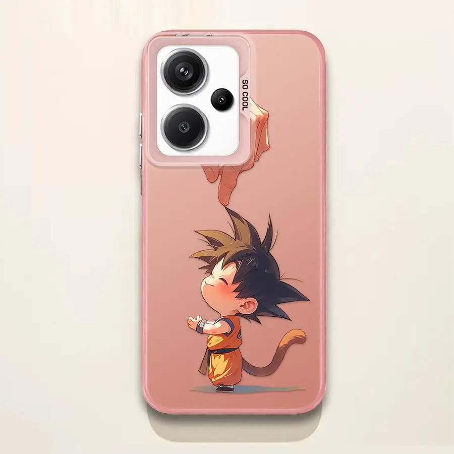 Cute Son-Gokus Case for Xiaomi Redmi 12C A3x 14C A4 13C A1 A3 A2 Plus 13 12 Shell