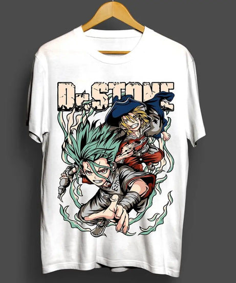 Dr. Stone T-Shirt Senku Ishigami Ryusui Asagiri Seiyuu Vintage Shirt All Size