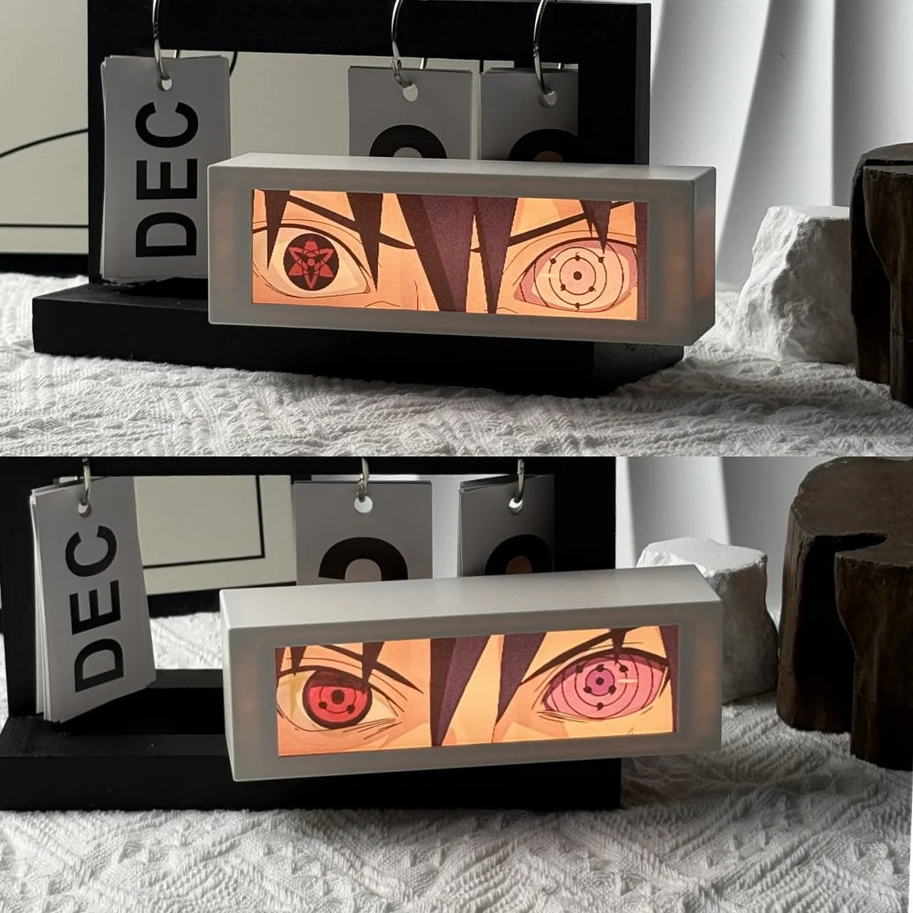 Anime 3D Motion Light Box – Manga Night Lamp for Bedroom & Gifts