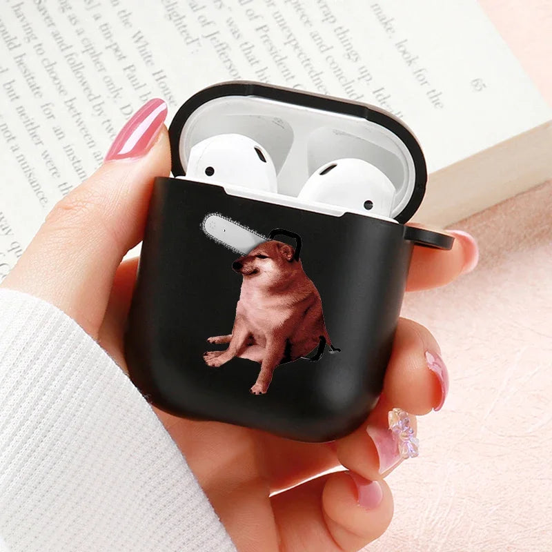 Anime Chainsaw Man Airpods Case for Apple Airpods Pro 2 1 2 3 Protective Denji Makima Aki Pochita Airpods Pro Case