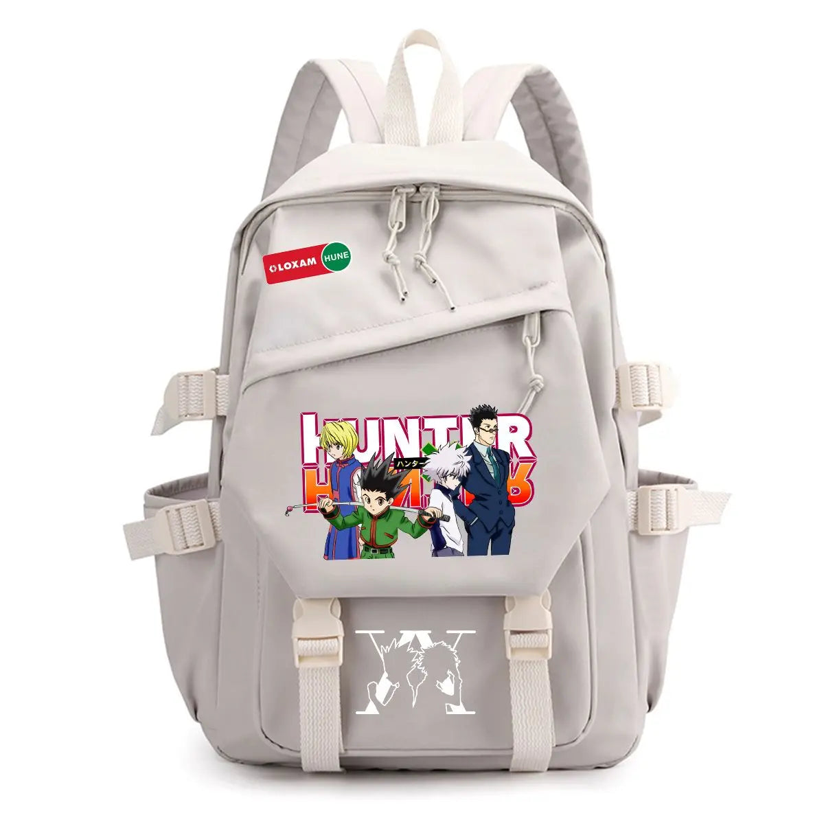 HUNTER Killua Zoldyck Hisoka anime peripheral fashion backpack personality simple student schoolbag holiday gift kawaii