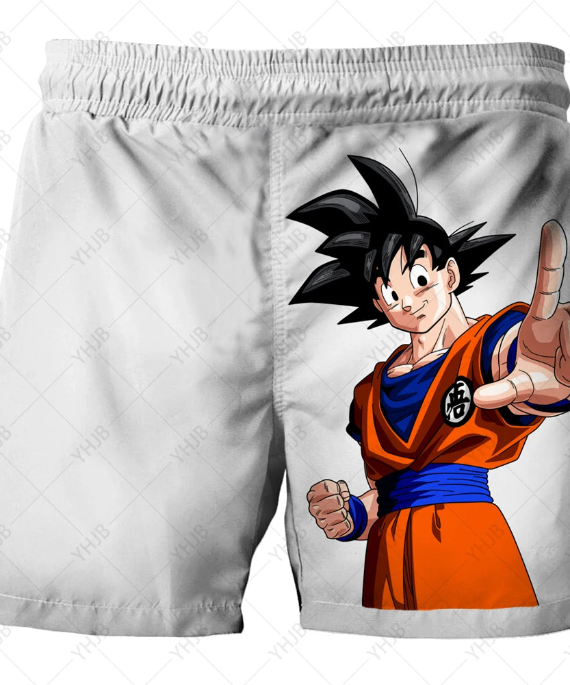 Dragon Ball Z Quick-Dry Swim Shorts – Cool Summer Beachwear