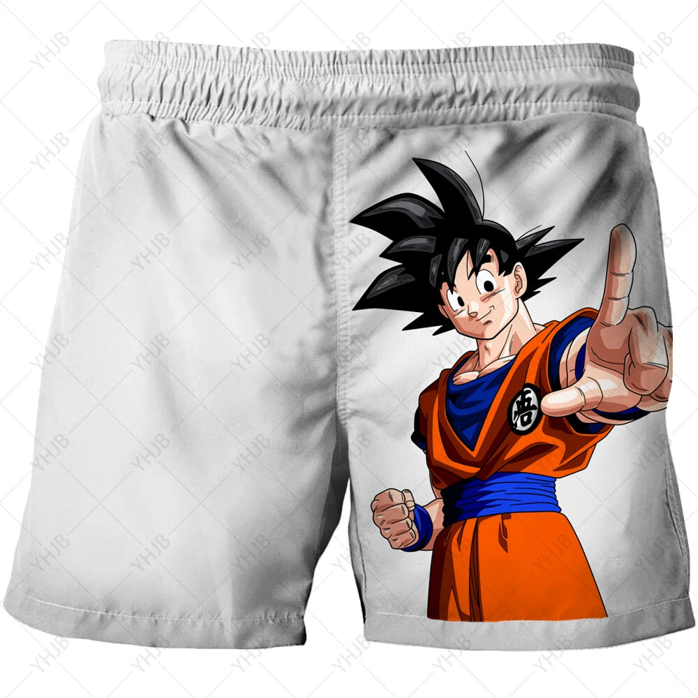 Dragon Ball Z Quick-Dry Swim Shorts – Cool Summer Beachwear
