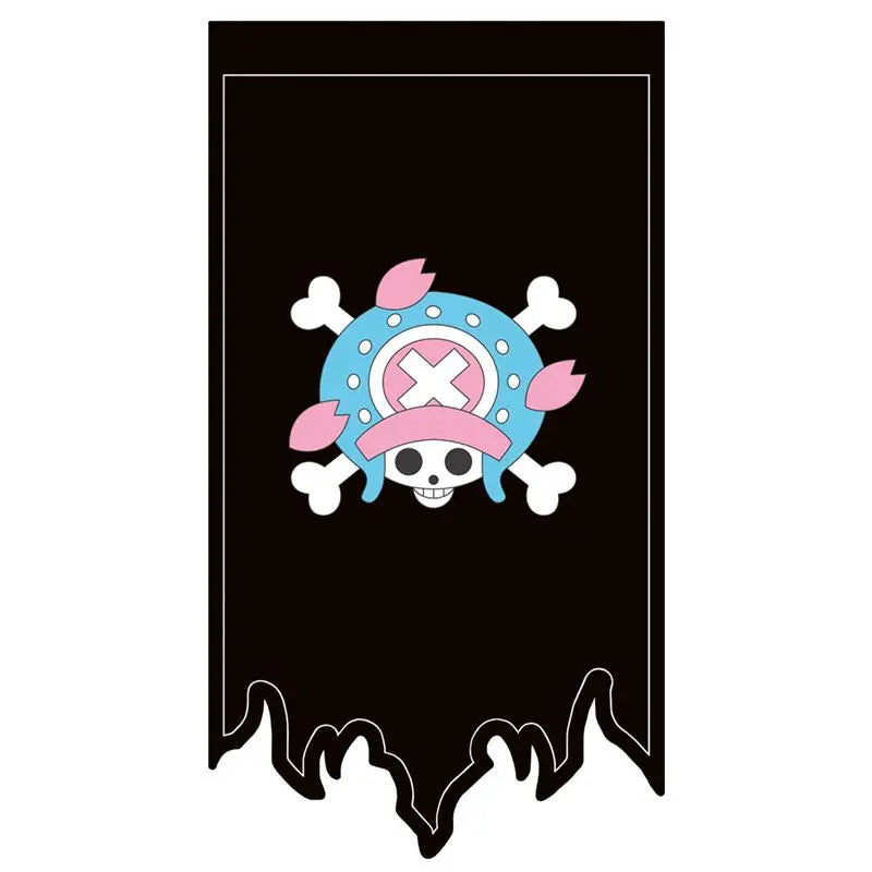 ONE PIECE New Legion Flag Pirate Flag Cartoon Anime Peripheral COSPLAY Decorative Flag Holiday Gift