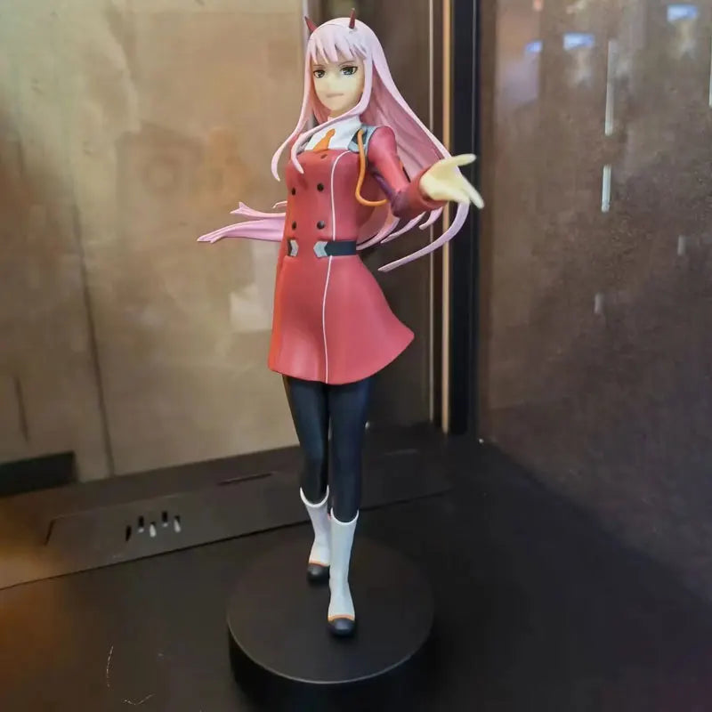 17cm DARLING in the FRANXX Zero Two 02 Anime Figurine Action Figure Collection Toys Christmas Gift Doll With Box